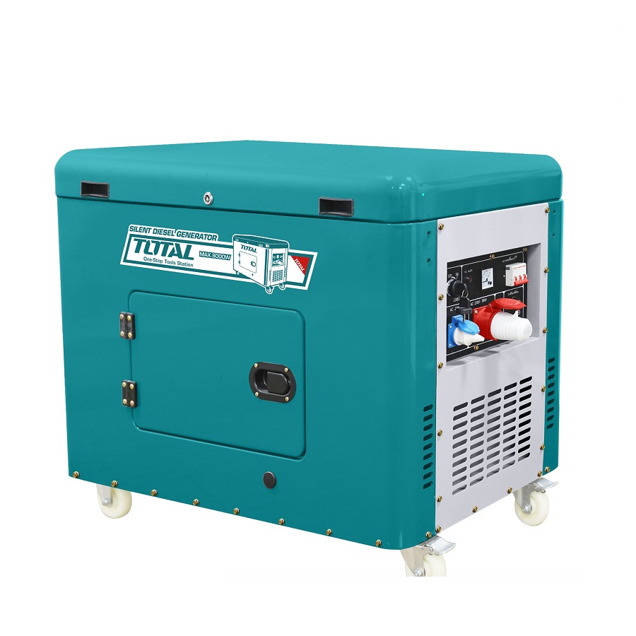 Дизельний електрогенератор Total TP280003, 3 фази (220-380В) 7,5 кВт